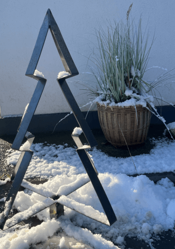 Juletræ i Cortenstål