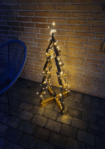 Juletræ i Cortenstål